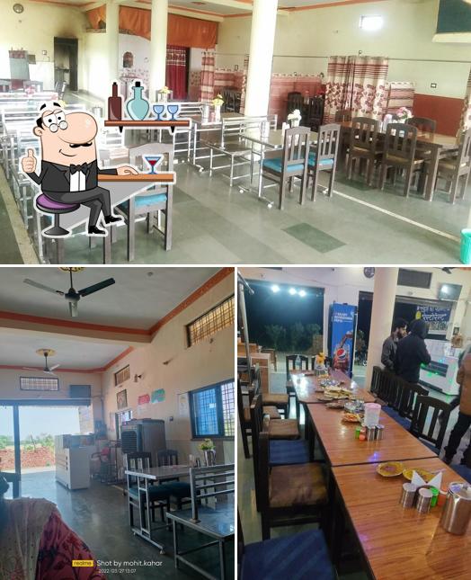 The interior of Tandan shree restaurant