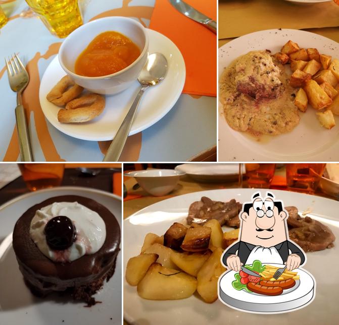 Cibo al Ristorante Giallozucca