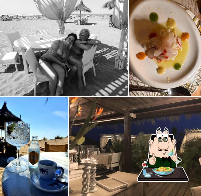 Platti al Ristorante La Fiumara Beach