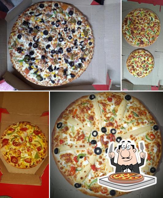 Get different types of pizza