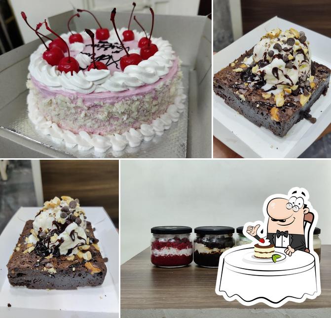 The Baker's Table offers a selection of sweet dishes