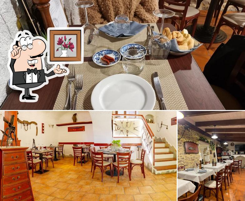 Gli interni di Il Rustichello