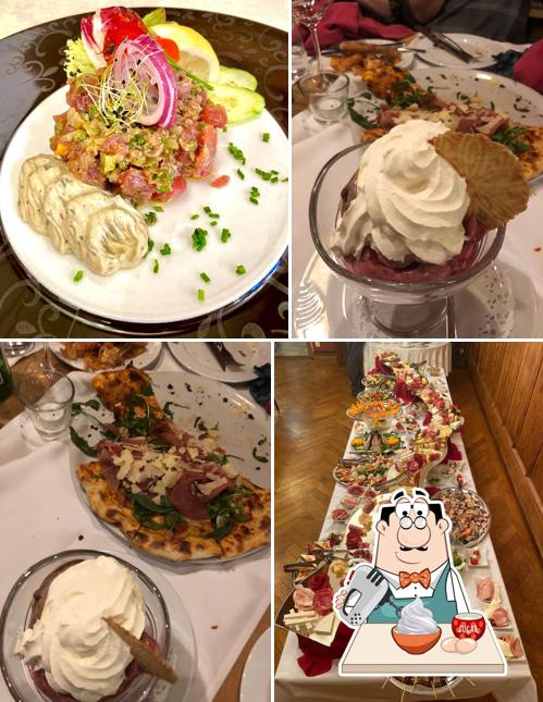 Schützenstube serve un'ampia selezione di dessert