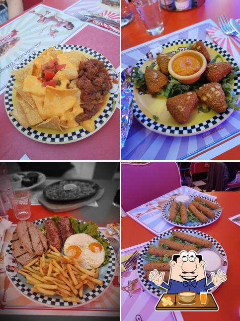 Cibo al 1950 American Diner