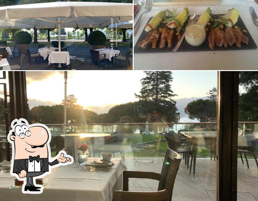 Guarda la immagine che raffigura la interni e cibo di Beau-Rivage Palace