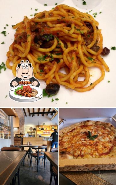 La immagine di cibo e interni da Le Tre Marie
