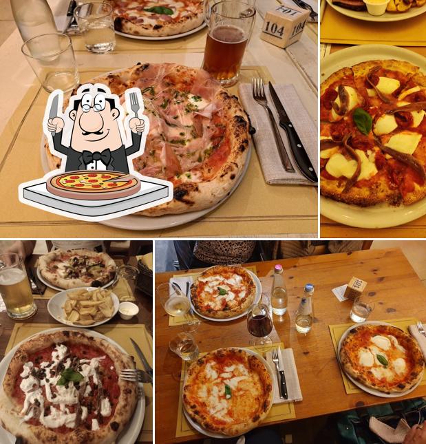 Scegli tra le svariate varianti di pizza