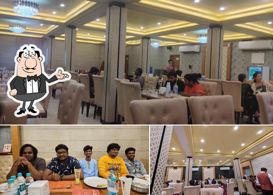 Take a seat at one of the tables at Copper Kitchen