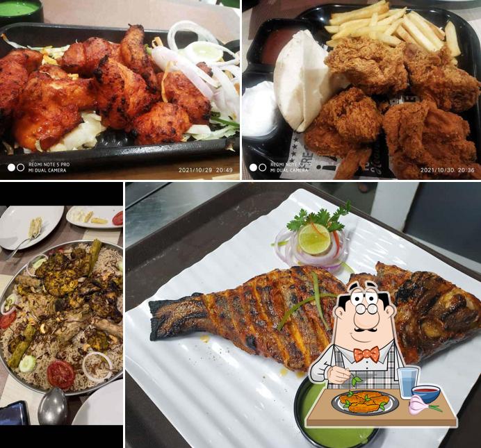 Chicken wings at Heaven's Park Restaurant