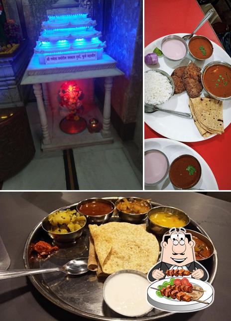 Food at Hotel Mangala