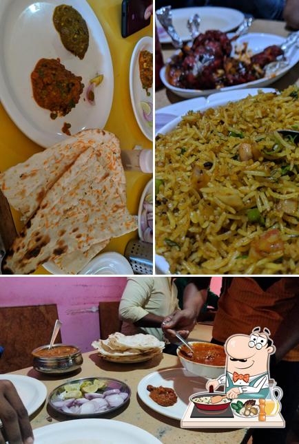 Fried rice at Hotel Shri Ganesh