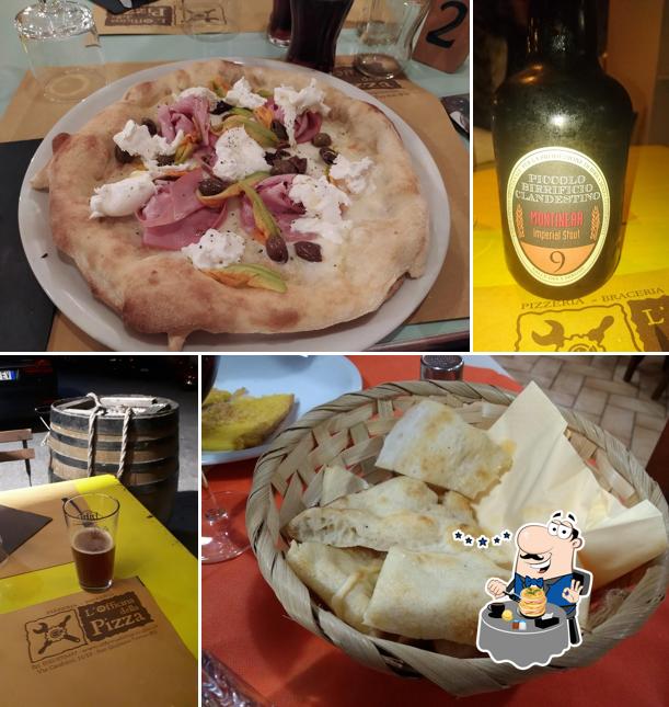 Platti al L'Officina Della Pizza