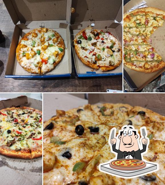 At London Yard Pizza, you can get pizza