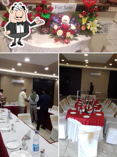 The interior of Moti Mahal Deluxe