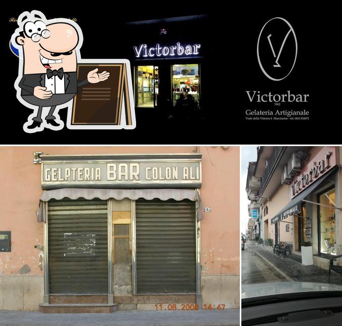 La immagine della esterno e interni di Bar Victor caffè e gelateria dal 1962