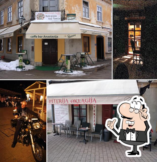 Gli interni di Caffe Bar Anastazija