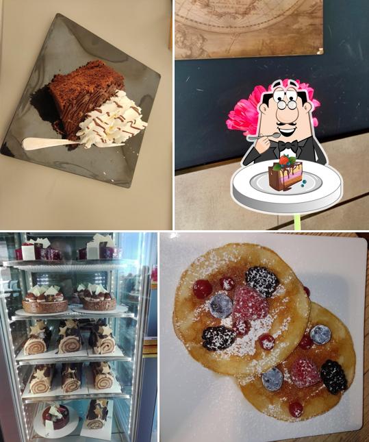 Torta al cioccolato al Dream Café