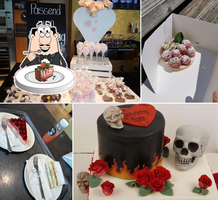 Torta al cioccolato al Bäckerei Konditorei Confiserie Café Tschirky