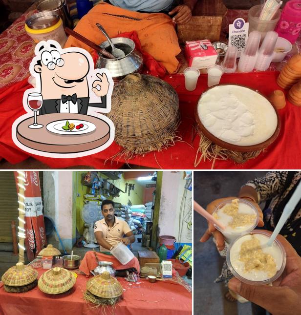 Food at Bihari Lassi