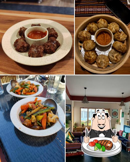 Get meat meals at Café Piti