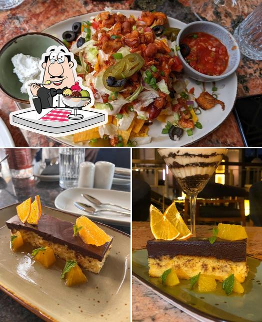 Gatsby Cocktails & Cuisines serves a number of desserts