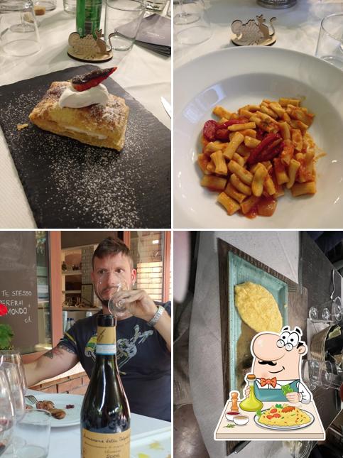 Cibo al Ristorante Gatto Moro