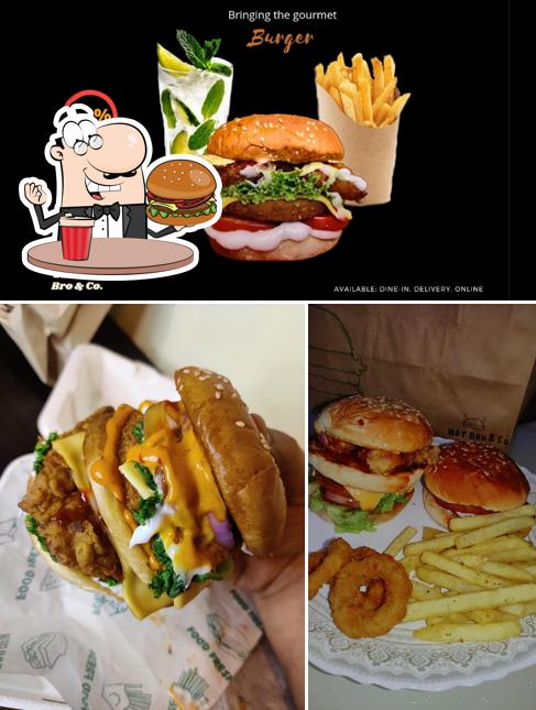 Try out a burger at Hot Bros