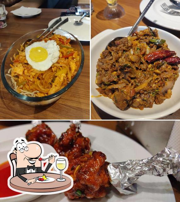 Food at Khaleesi Restaurant