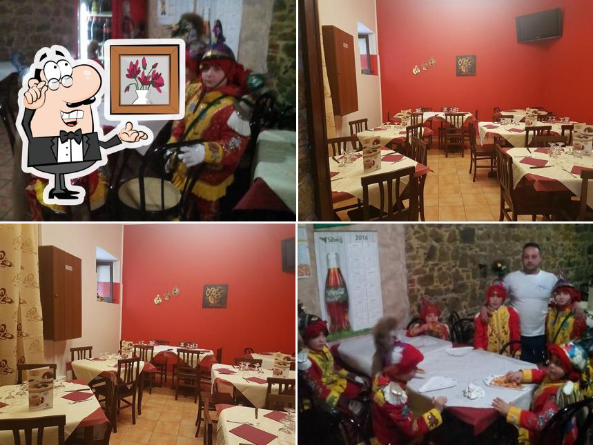 Gli interni di Pizzeria DOC