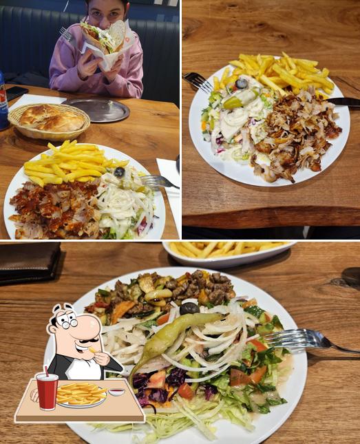 Patatine fritte al Qualitäts Kebap Haus