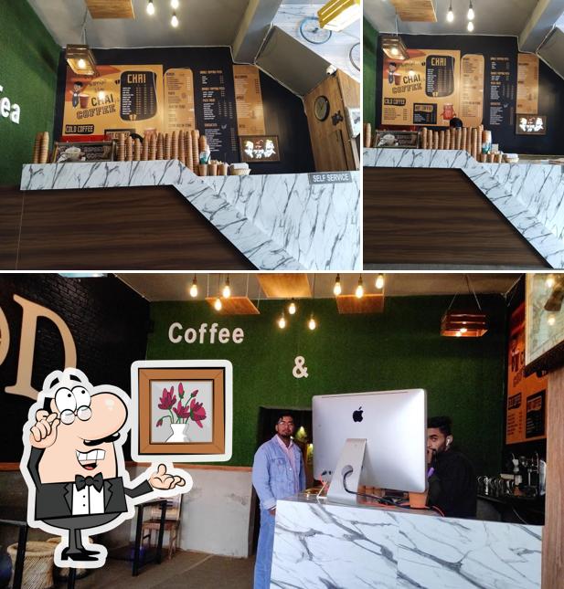 The interior of Urban Chai Bar