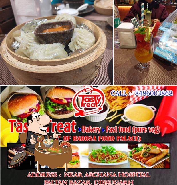This is the picture depicting food and alcohol at Babosa Tasty Treat(RNC path)