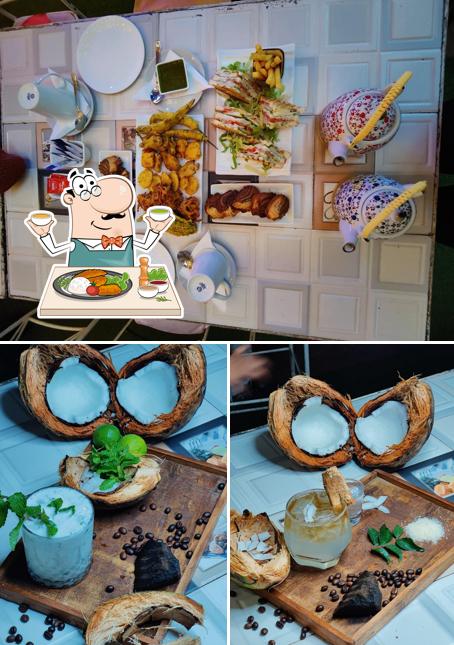 Food at The Coconut Cafe