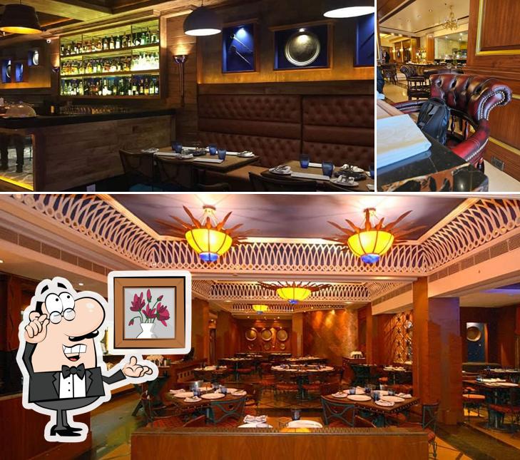 The interior of The Great Kabab Factory