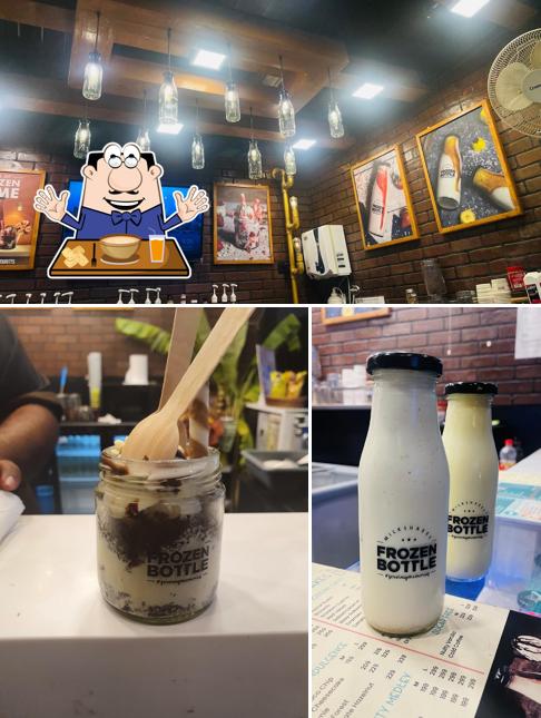 Chocolate mousse at Frozen Bottle - Milkshakes, Desserts, and Ice Cream