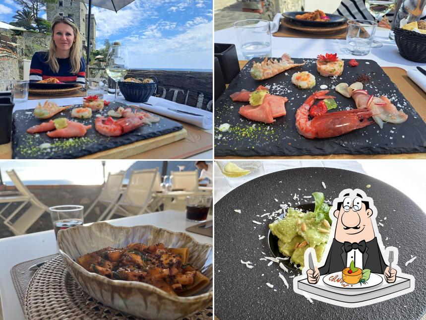 Platti al Ristorante L'Ancora della Tortuga