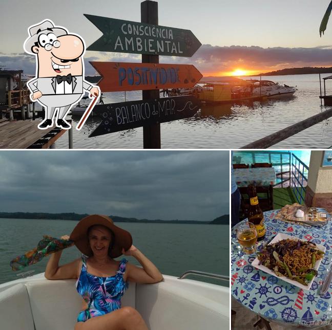 Entre diferentes coisas, exterior e cerveja podem ser encontrados no Restaurante El Capitan
