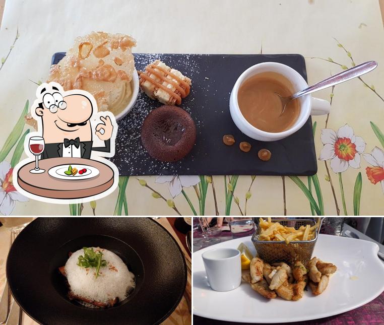 Nourriture à Café du Raisin