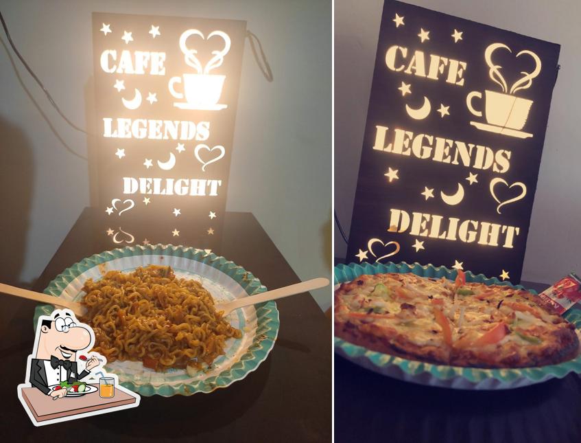 Food at Cafe Legends Delight