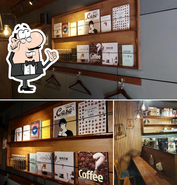 The interior of Coffee Trotter