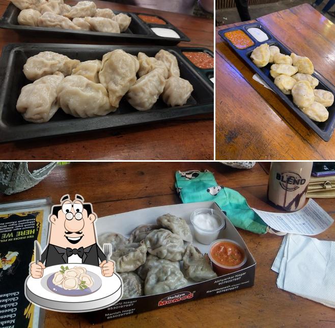 Dumplings at Dahiya Momo's