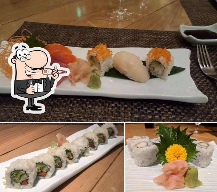 At EDO, you can try sushi