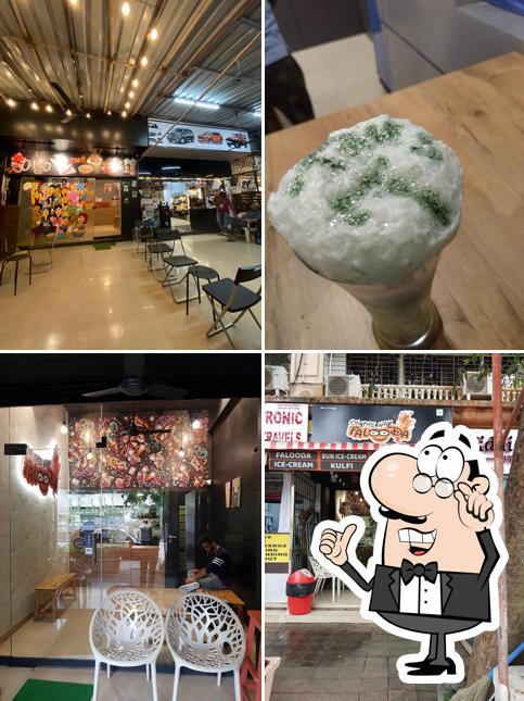 The interior of On The Way Falooda