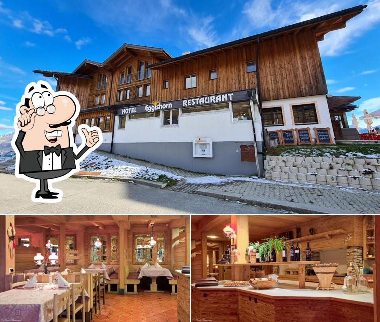 La interni e esterno del ristorante