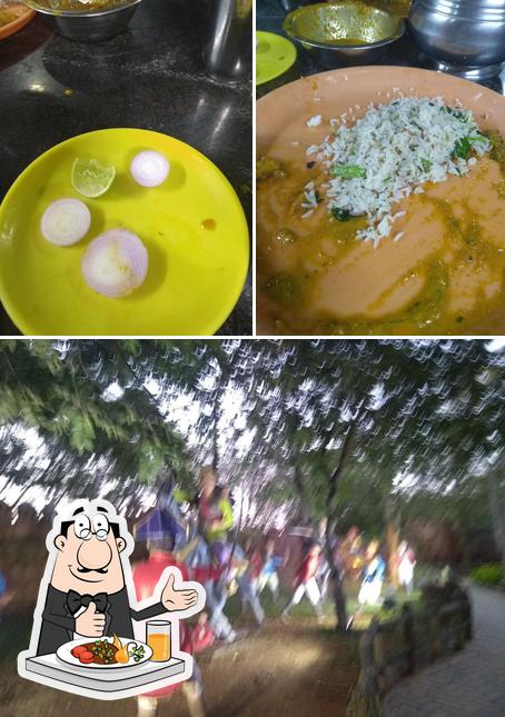 The restaurant's food and exterior