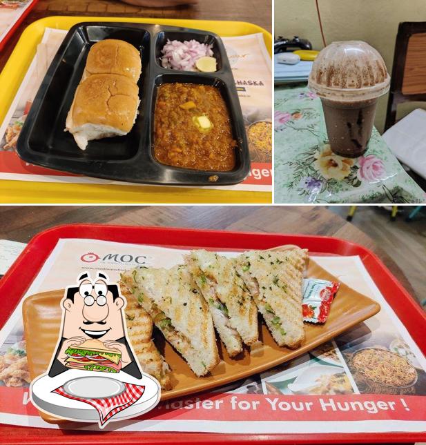 Club sandwich at MOC The American Restaurant