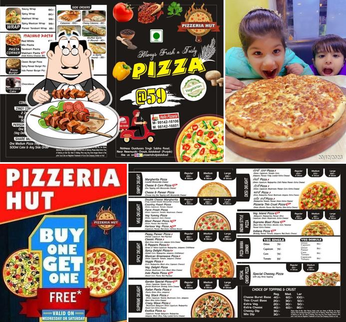 Meals at Pizzeria Hut