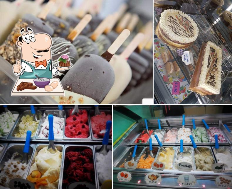 Gelateria My Way serve un'ampia selezione di dessert