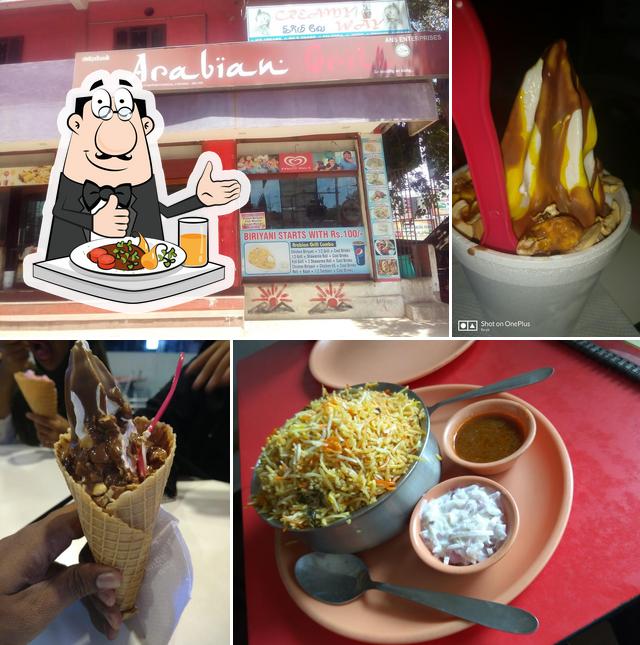 Food at Arabiah Grils