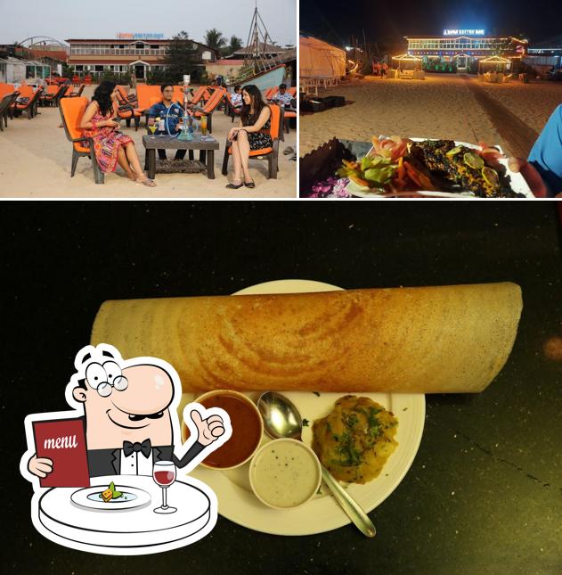 This is the picture depicting food and interior at BAGA RESTRO BAR